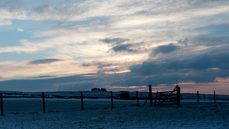 Dartmoor Photographer - Winter Sunset