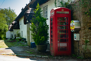 North Bovey - Dartmoor Phone Box