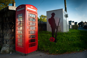 Princetown repurposed Telephone Box