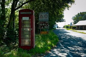 Lydford A386 Phone Box