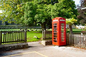 Widecombe in the Moor - Red Telephone Box