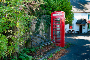 Sandy Park Dartmoor Phone Box