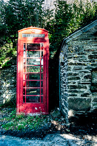 Meavy Telephone Box