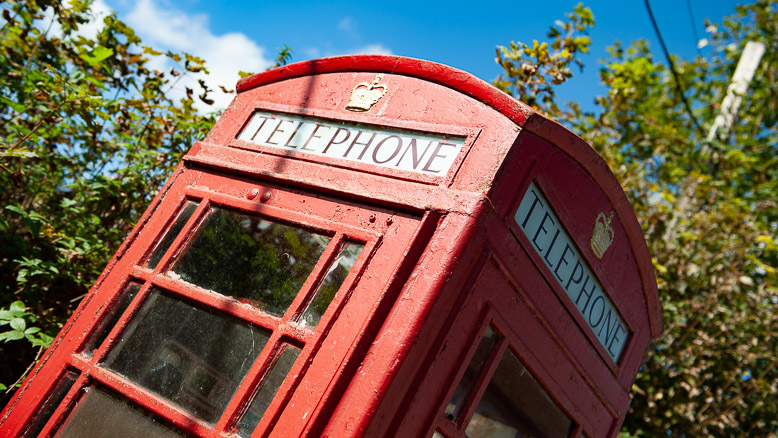 Dartmoor Red Telephone Box